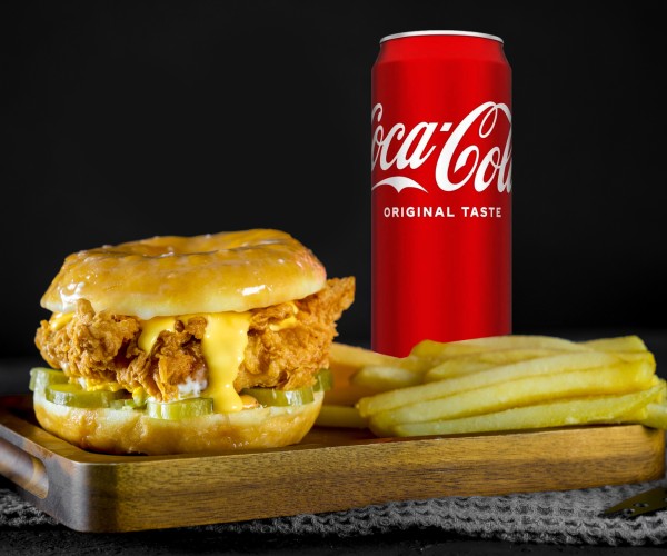 وجبة دونات برجر وجبة دونات برجر