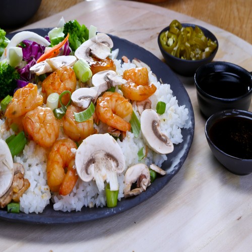 أرز ترياكي شرمبي أرز ترياكي شرمبي