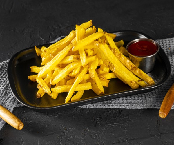 بطاطس مقلية بطاطس مقلية