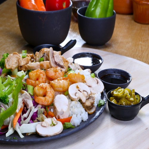 أرز ترياكي تشكن شرمبي أرز ترياكي تشكن شرمبي