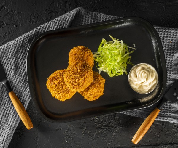 فطر مقلي فطر مقلي